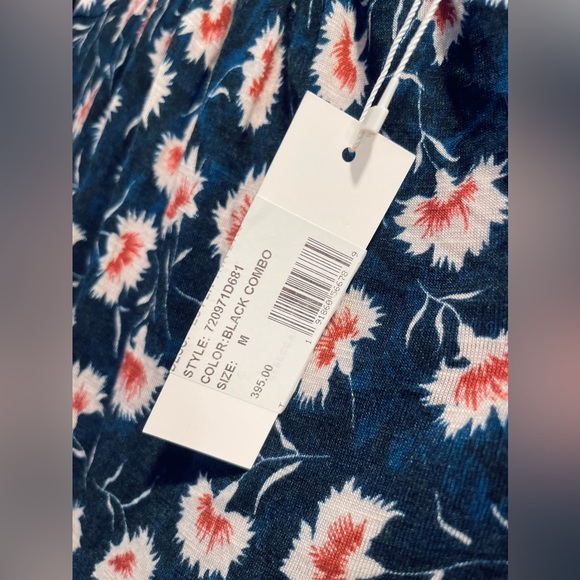 NWT! Designer! Rebecca Taylor Women's Long Sleeve Fleur Turtleneck Dress, Size M - Picture 8 of 12